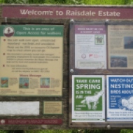 Raisdale Estate sign